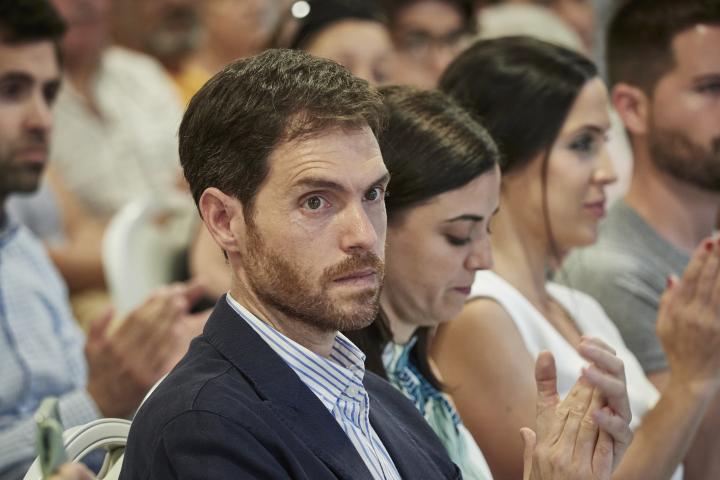 El diputado navarro Sergio Sayas en junio de 2022.