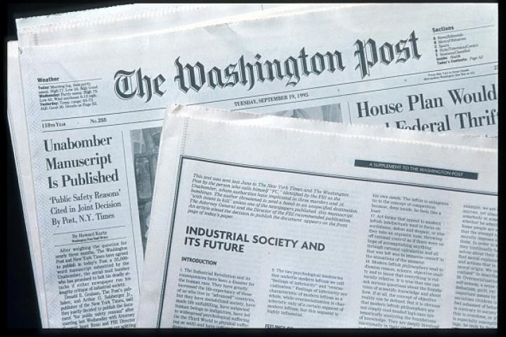 Ejemplar de 'The Washington Post'