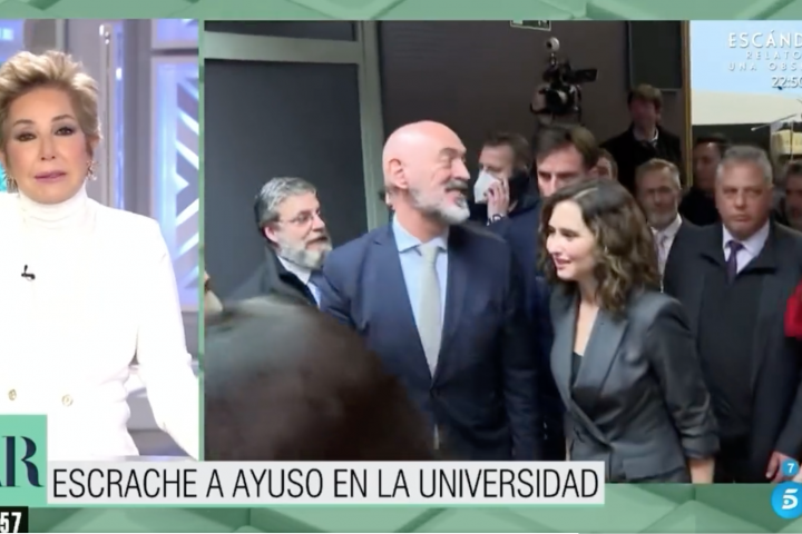 Ana Rosa Quintana, en su programa de Telecinco.