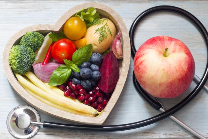 Las frutas y verduras son buenas para la salud de tu corazón.