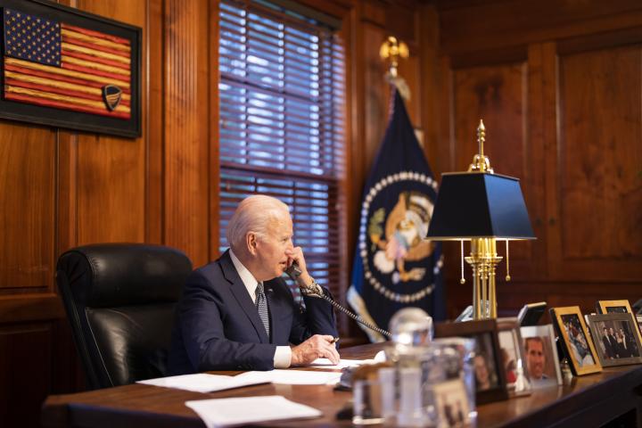 Foto de archivo del presidente de EEUU, Joe Biden.