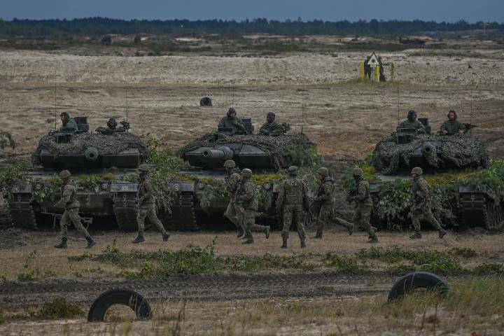 Tanques Leopard en Polonia