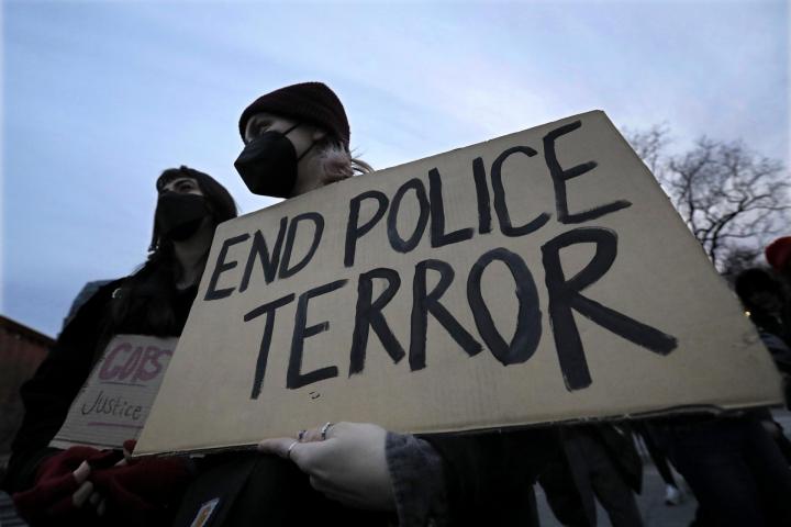 Protesta en Nueva York para reclamar justicia para Tyre Nichols.