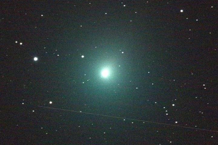 El cometa verde 46P/Wirtanen en una imagen de archivo