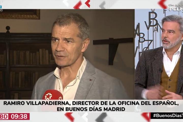 El director de la Oficina del Español de la Comunidad de Madrid, Ramiro Villapadierna.