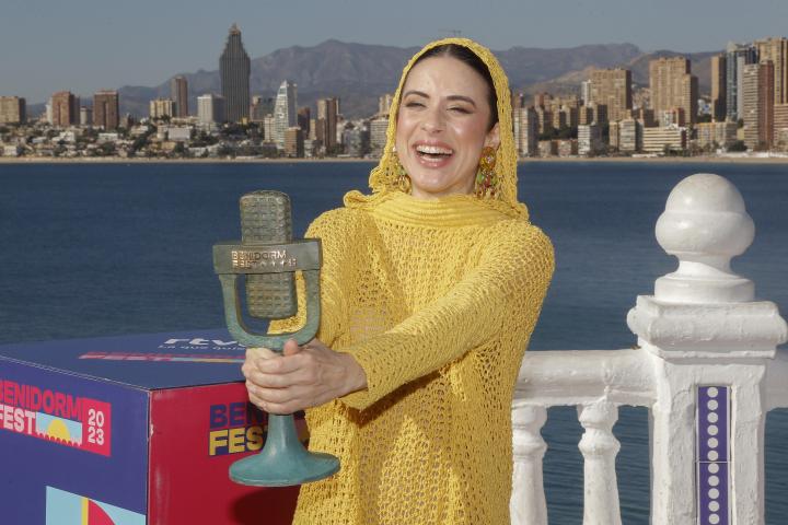 La artista Blanca Paloma