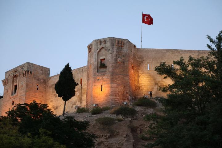 El castillo de Gaziantep, en agosto pasado, en todo su esplendor.