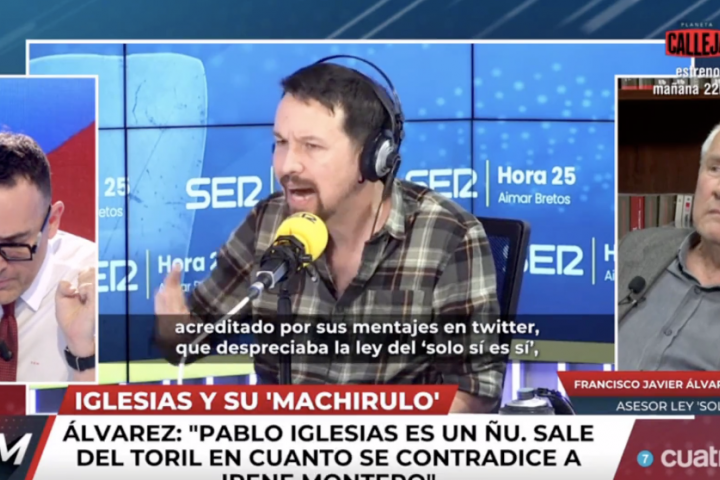 El asesor del PSOE Javier Álvarez en 'Todo es mentira'.