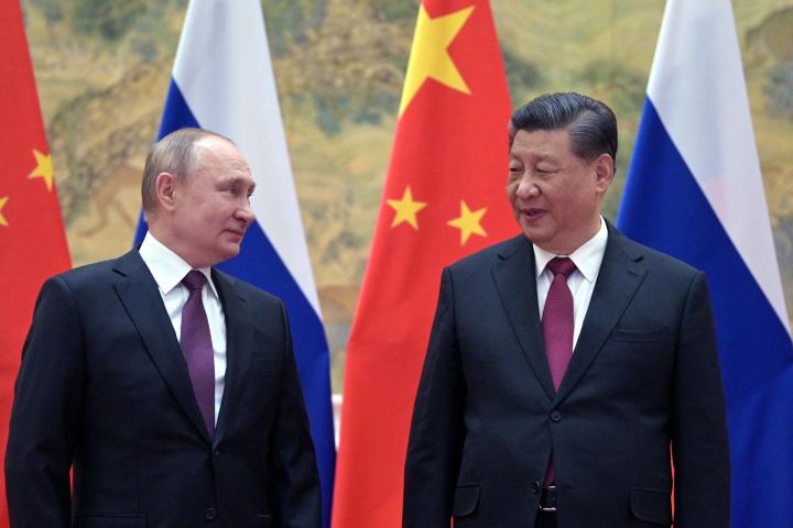 Los mandatarios ruso y chino, Vladímir Putin y Xi Jinping, en una imagen de archivo.