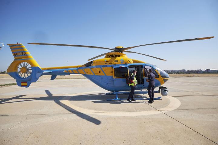 Uno de los helicópteros Pegasus de la DGT