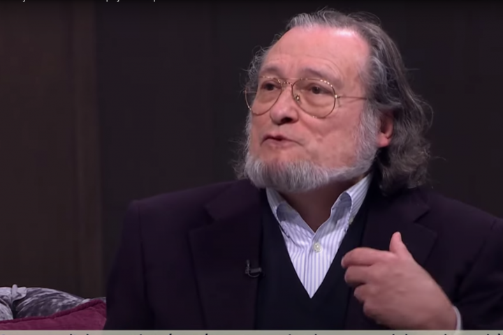 Santiago Niño Becerra, en una entrevista en TV3.