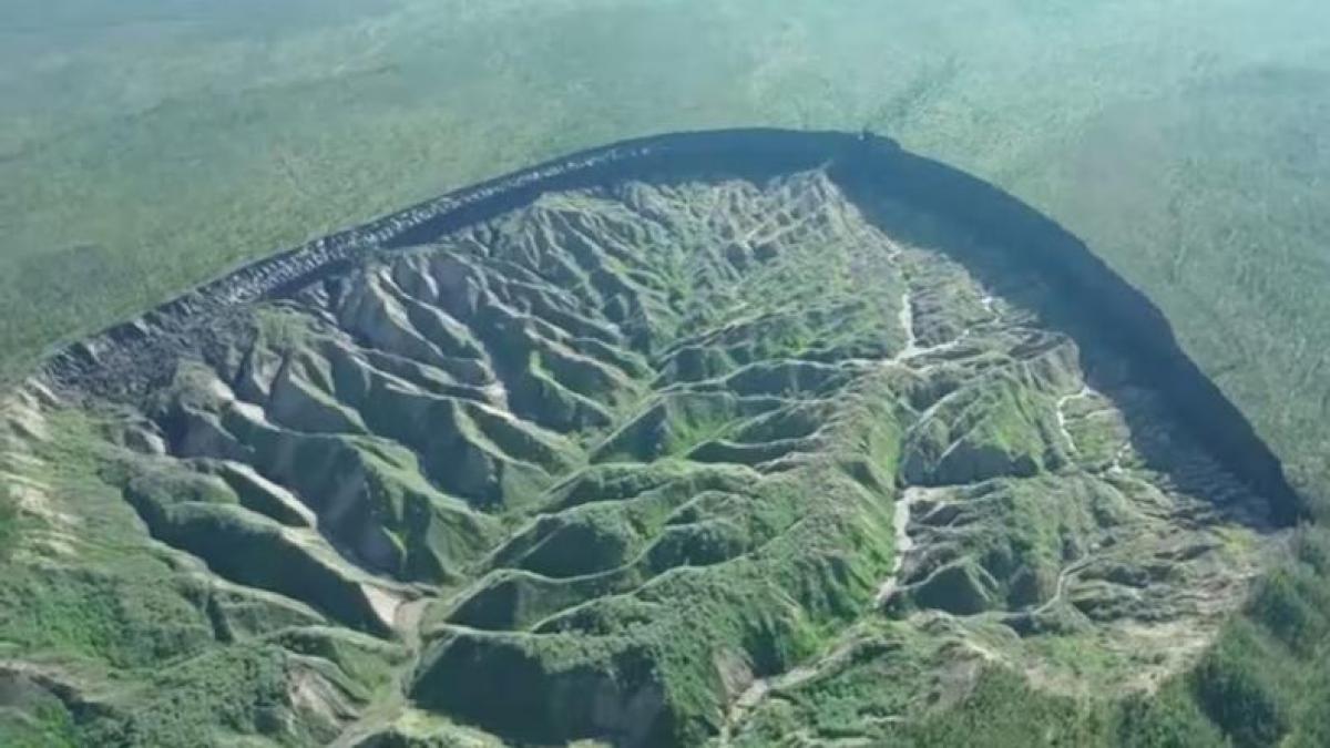 agujero en el infierno de rusia