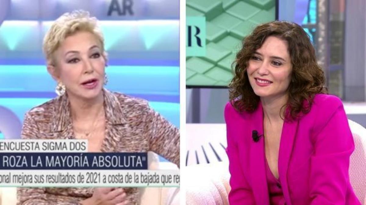 La afirmación de Ayuso sobre el Gobierno que ha hecho que salte hasta Ana  Rosa: ella no cede