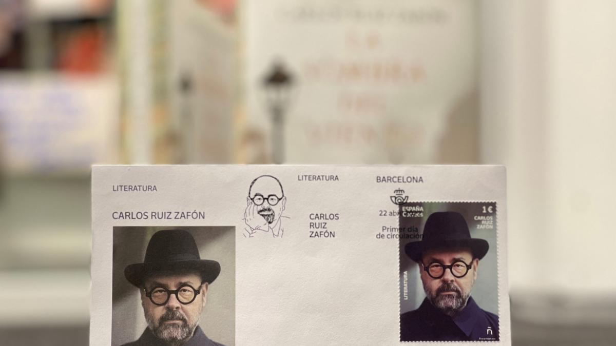 Sello de Carlos Ruiz Zafón