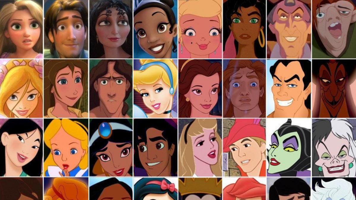 Los ojos de las princesas Disney son más grandes que sus cinturas
