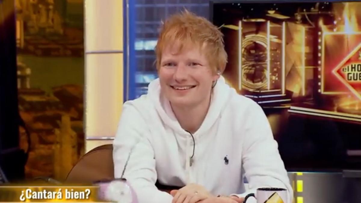 ed sheeran en el hormiguero