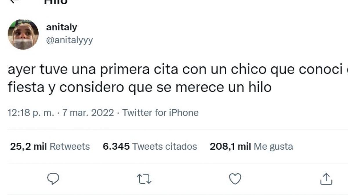 Una Joven Cuenta La Cita Que Tuvo Con Un Chico Y Ya Es Historia De Twitter Insuperable 9791