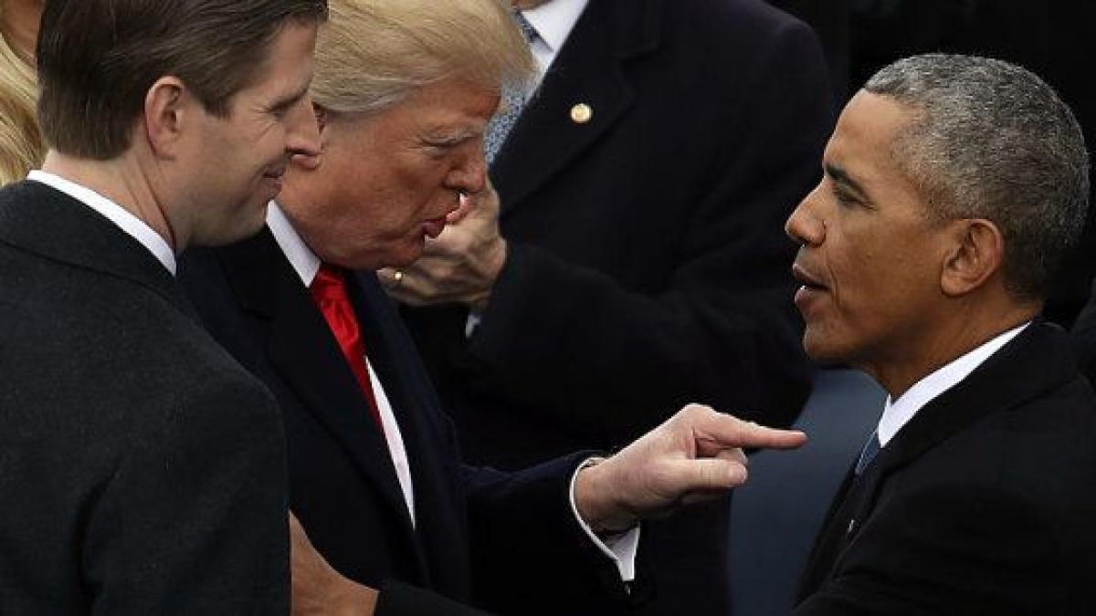 Trump acusa a Obama de intervenir sus teléfonos antes de las elecciones
