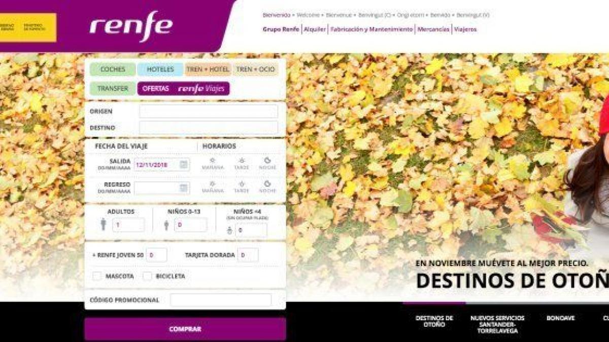 Lo que te sugiere Google cuando escribes 'la web de Renfe' lo dice TODO