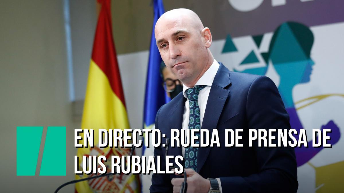 Rueda de prensa rubiales directo