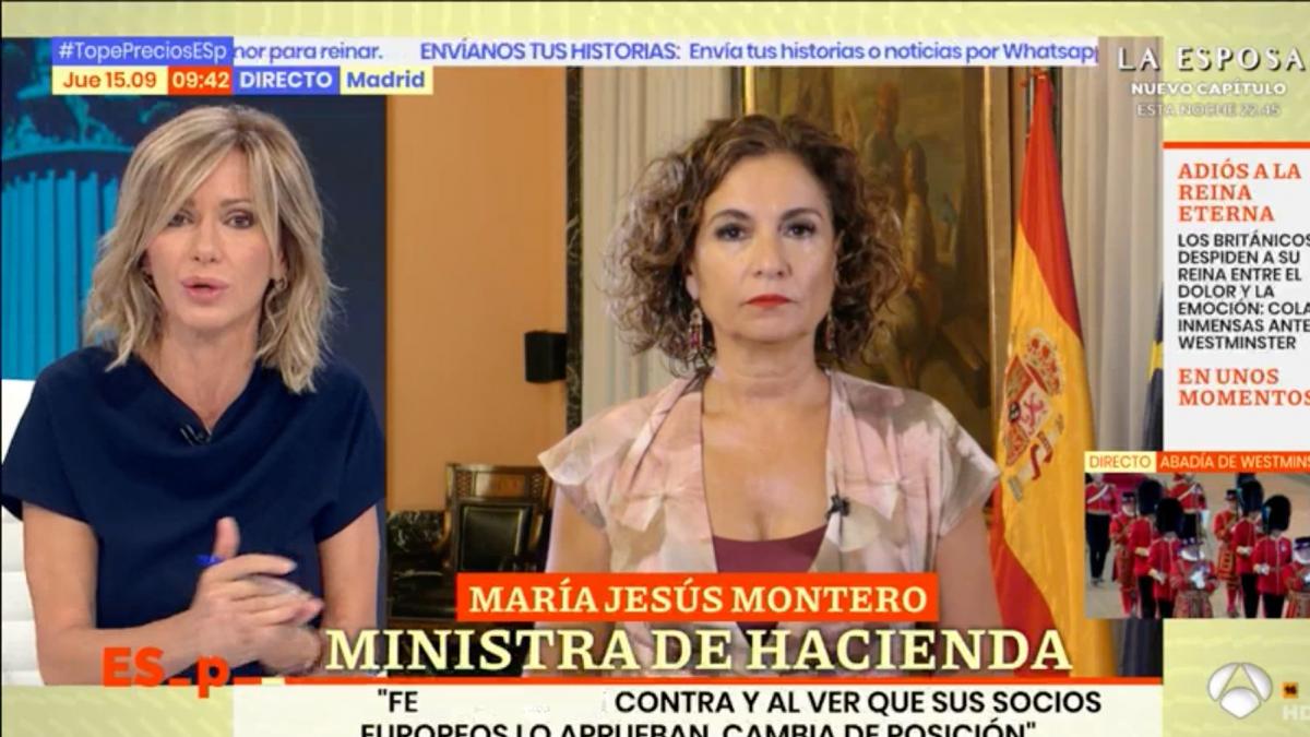 Susanna Griso genera cientos de comentarios al publicar en Twitter este  vídeo de Montero