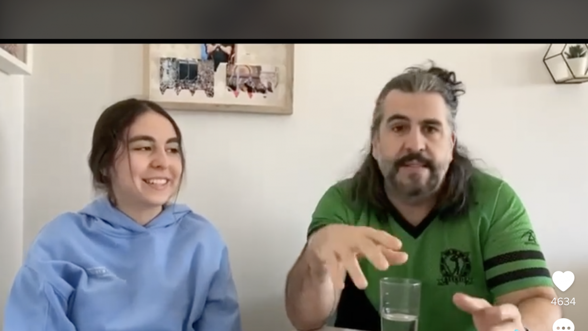 La historia de J.J. Vaquero, su hija y Pablo Motos en 'El Hormiguero' que  triunfa en TikTok