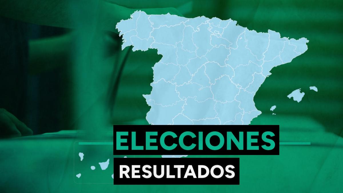Mapa de resultado de las elecciones municipales y autonómicas en España