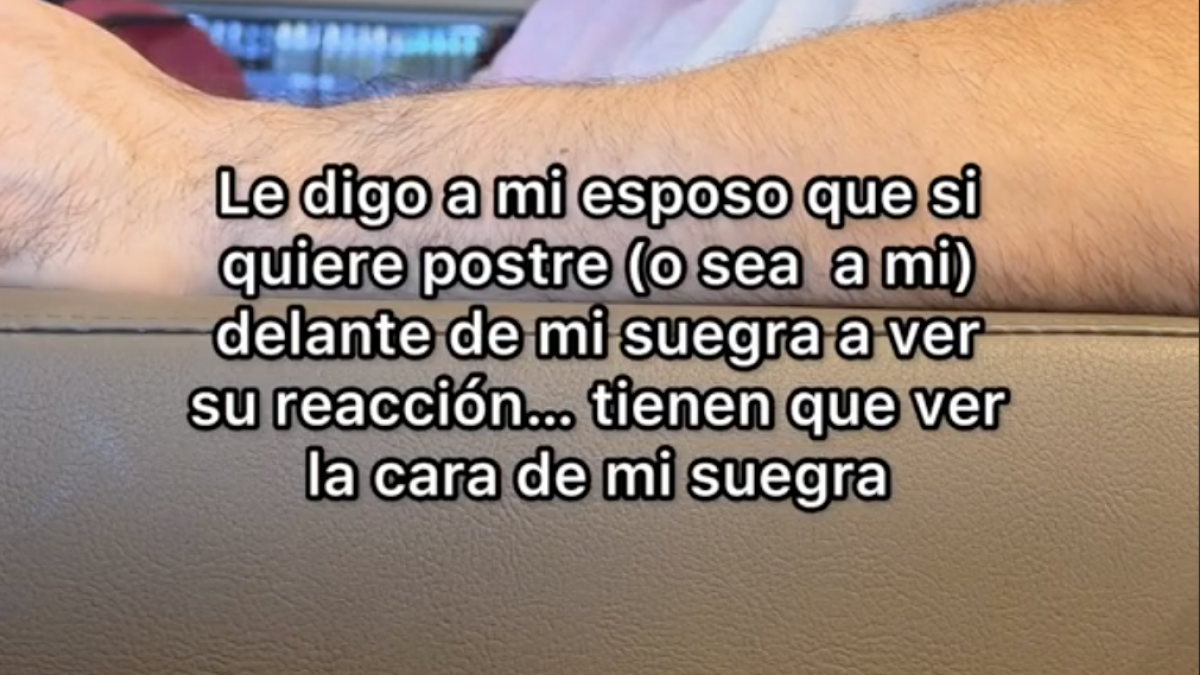 Hace una broma sexual delante de su suegra y la reacción de ella es para  verla bien