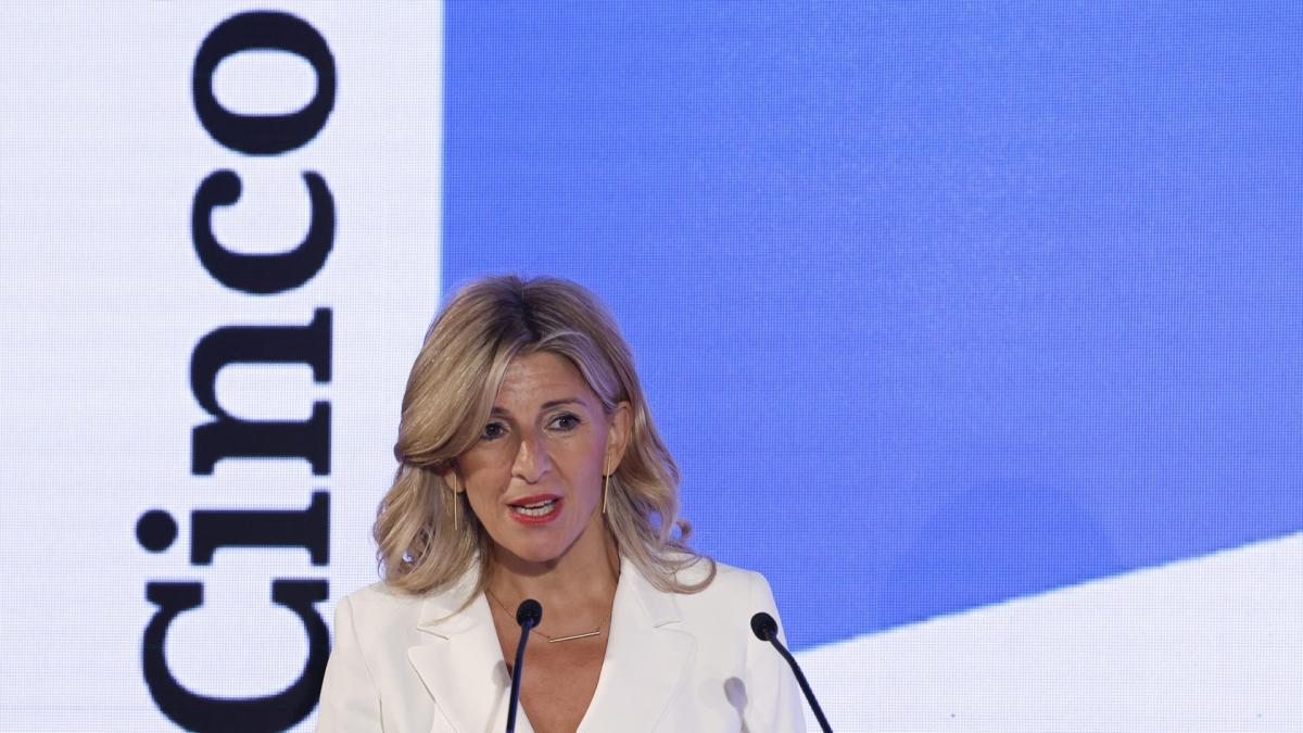 Yolanda Díaz propone que el impuesto para las grandes fortunas sea de