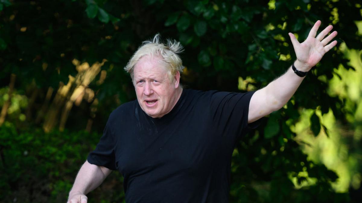 Ritaglio Di Cartone Di Boris Johnson A Mezzo Busto, 90 Cm, Per Scherzi E Feste