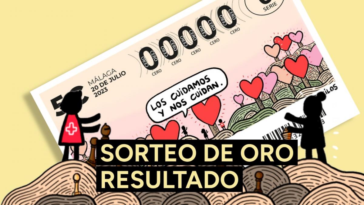 Resultados Del Sorteo De Oro De La Cruz Roja 2023 De Hoy Jueves 20 De Julio 9270