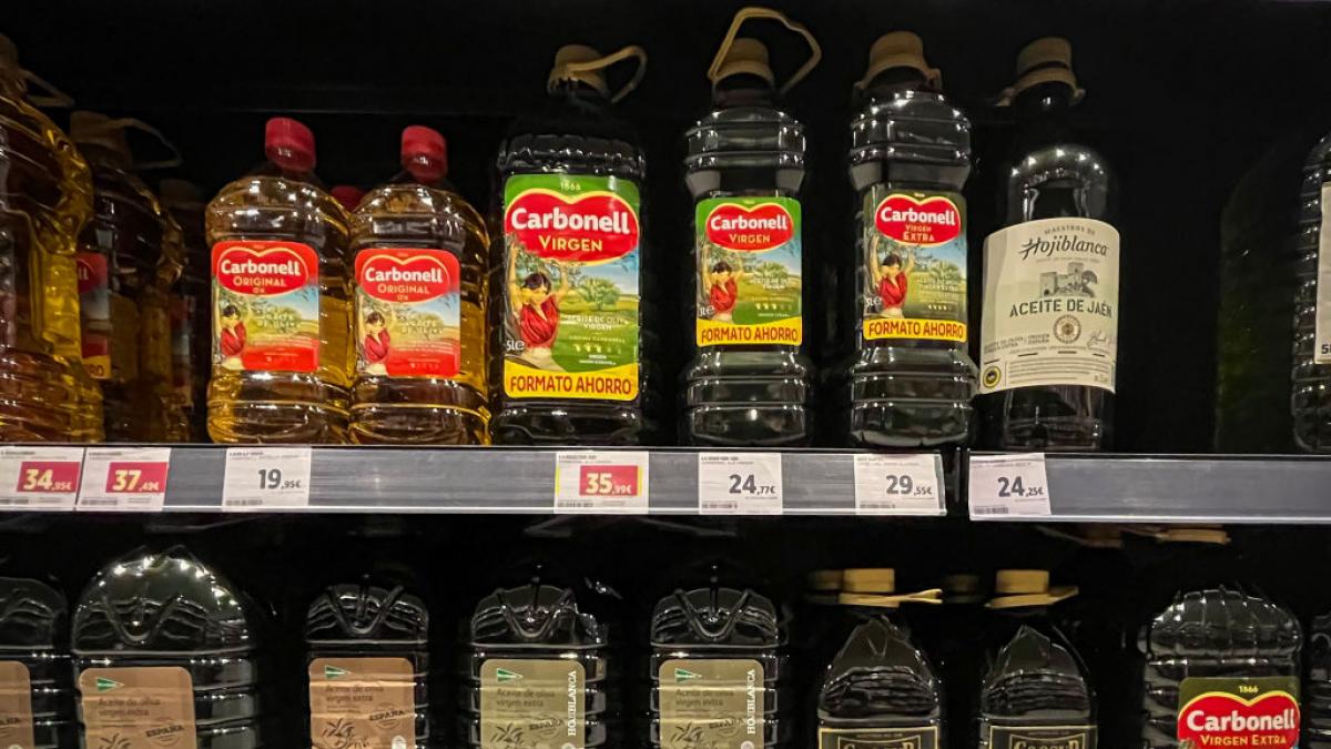Te lo porta il prezzo dell’olio extra vergine di oliva in un supermercato leader in Italia