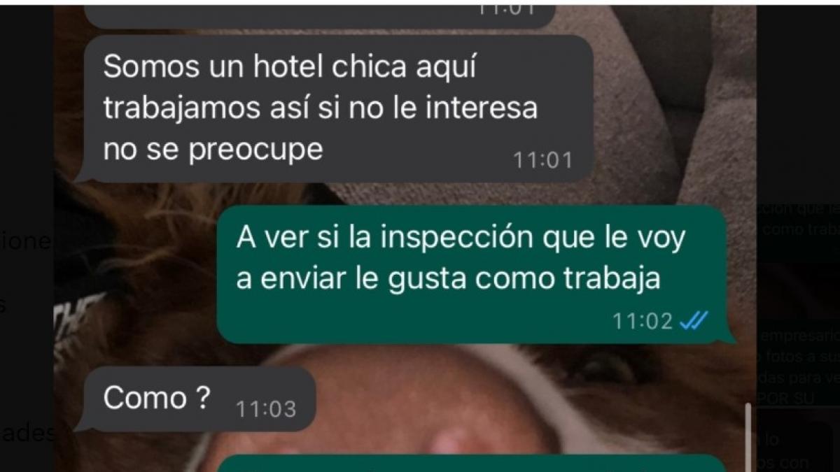 Estos WhatsApp a una aspirante a camarera son simplemente intolerables en  pleno siglo XXI