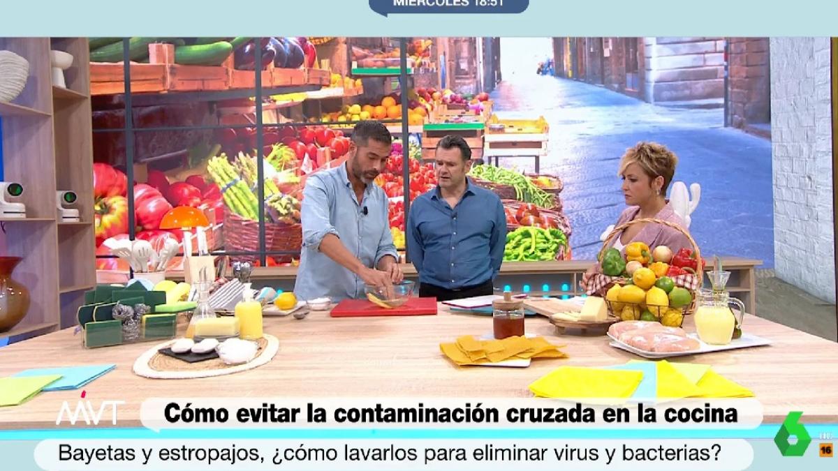 Los secretos de Pablo Ojeda para limpiar las bayetas, trapos y tablas de  cocina