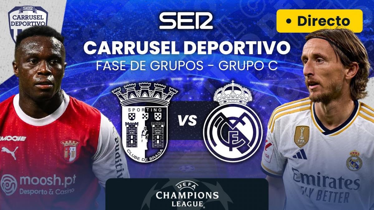 Sporting Club De Braga Vs Real Madrid, Fase De Grupos De La UEFA ...