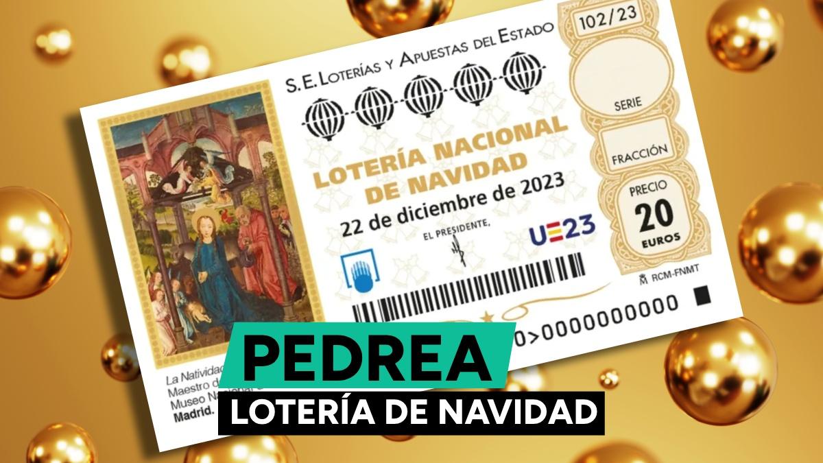 Pedrea Lotería De Navidad 2023: Comprobar Número