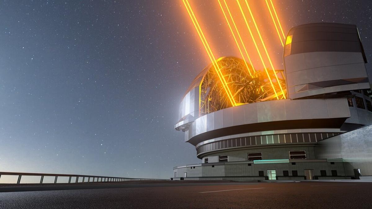 This will be the largest telescope in the world designed to search for other planets and distant galaxies