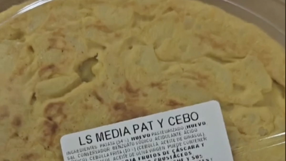 La tortilla para llevar de Mercadona llega a las manos de un dietista y así la valora