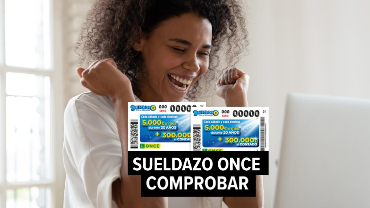 Resultado ONCE comprobar Sueldazo, Mi Día y Super Once hoy sábado 13