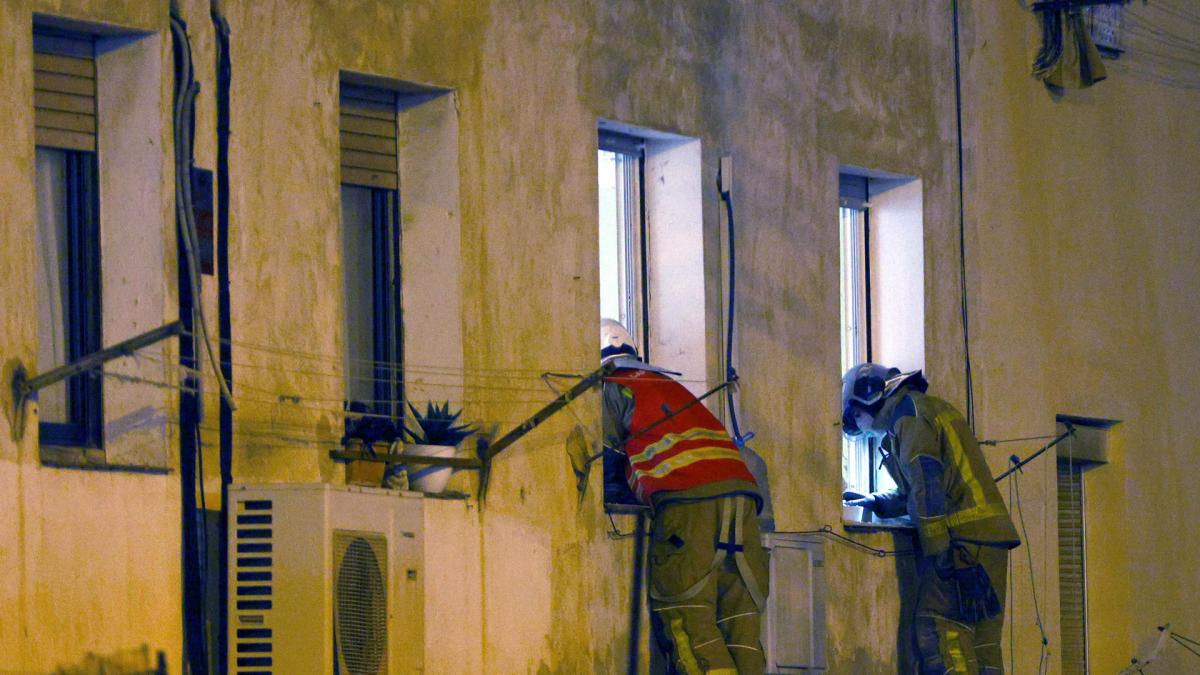 Three residents of the collapsed building in Badalona, ​​missing in the rubble