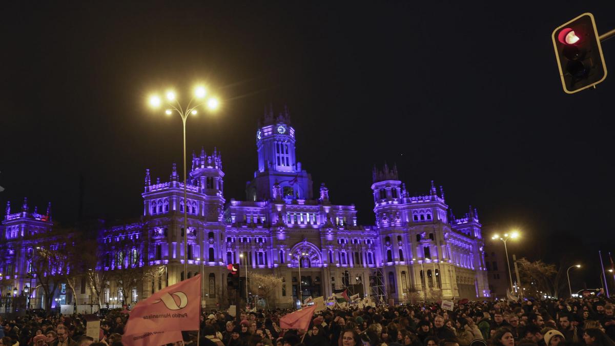 8M 2024 en directo: las manifestaciones del Día de la Mujer