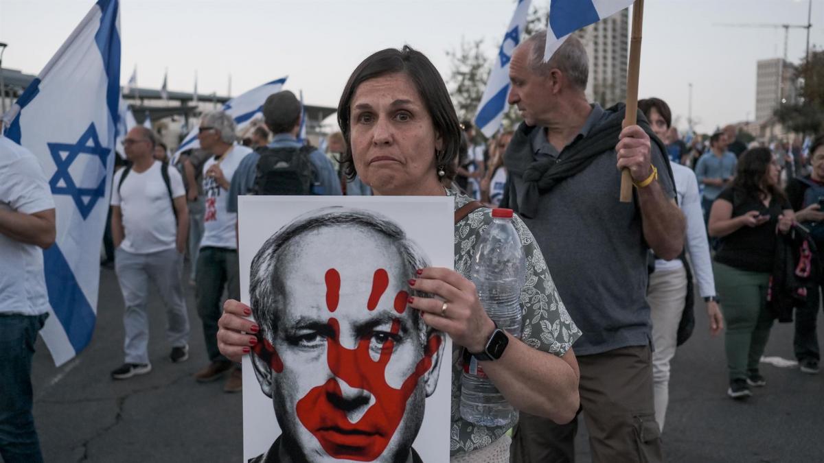 La mayor protesta contra Netanyahu: más de 100.000 personas piden su ...