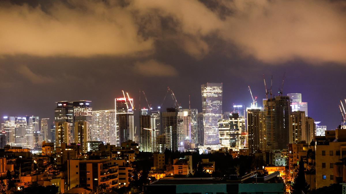 EN DIRECTO: La ciudad de Tel Aviv después de los ataques de Irán a Israel