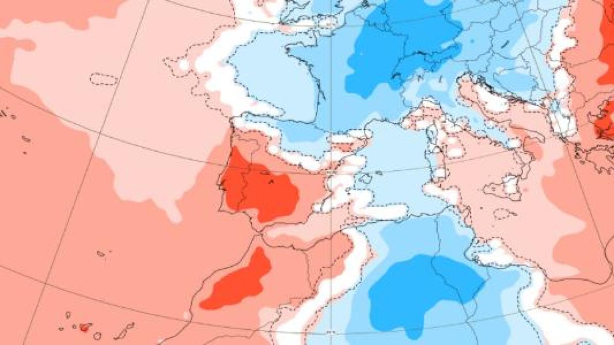 La AEMET parte por la mitad a España: del récord de 34 grados a heladas en varias capitales