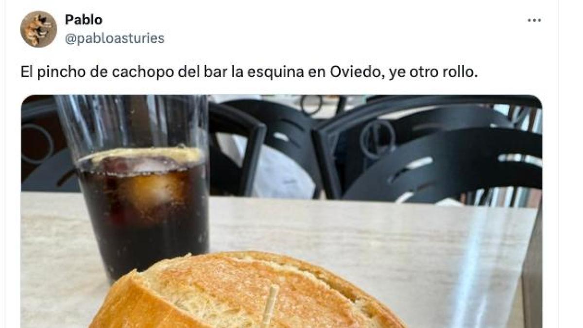 El pincho que le han puesto en un bar de Oviedo está haciendo las delicias: