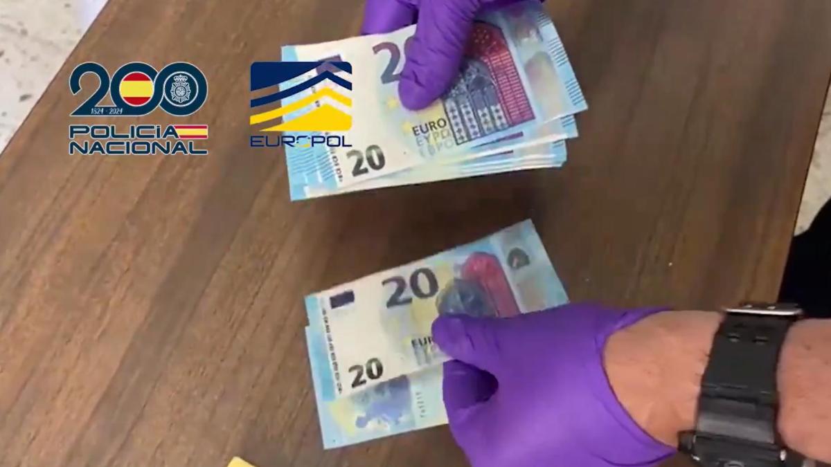 Cae la banda europea de los  billetes falsos por correo 