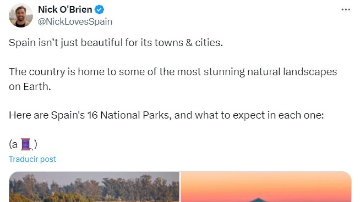 Un americano alucina con estos impresionantes Parques Nacionales españoles