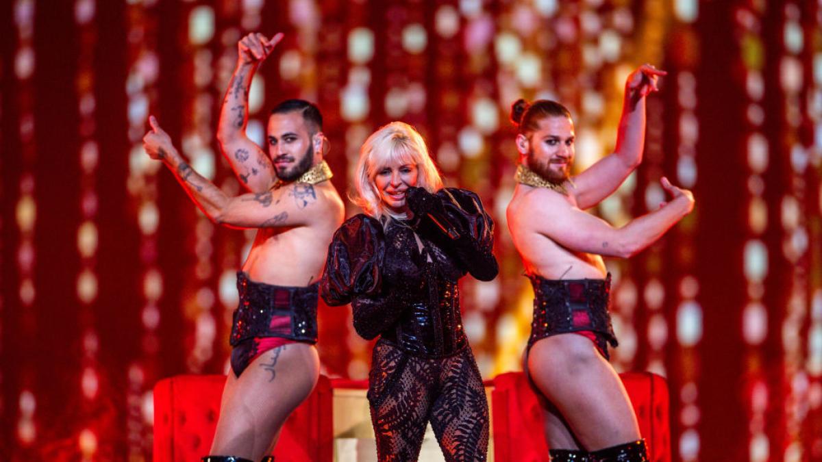 Así ha sido la actuación de Nebulossa en la segunda semifinal de Eurovisión...