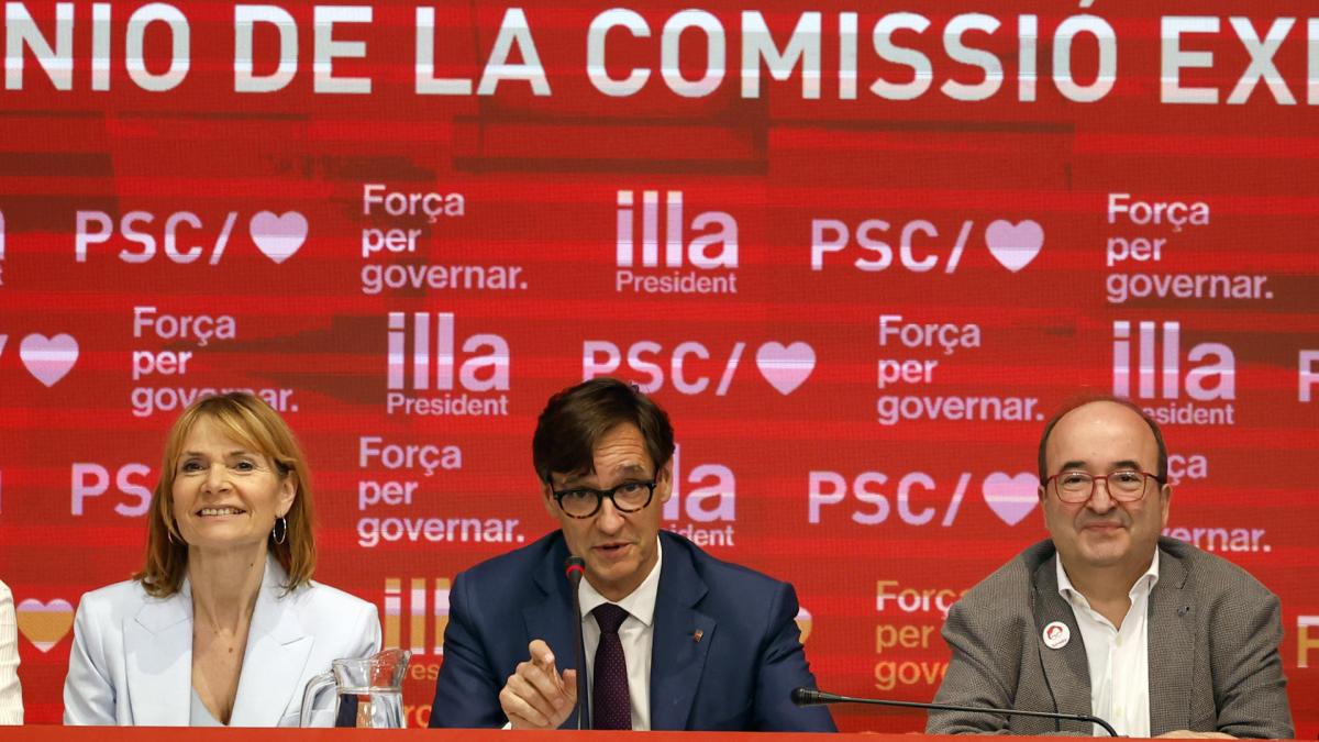El PSC mueve ficha, anuncia conversaciones para investir a Illa y ...