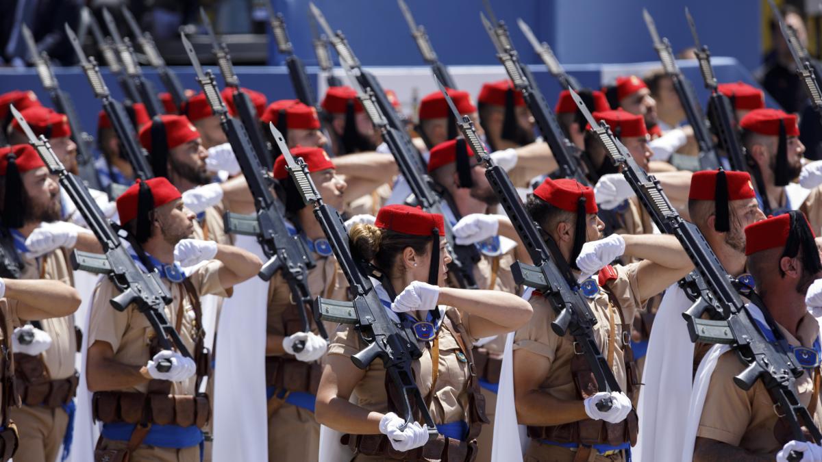 Desfile De Las Fuerzas Armadas 2024 Historia Kathe Maurine